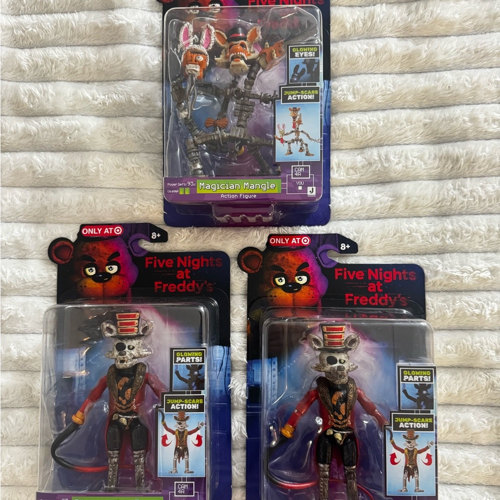 Five Nights at Freddy’s Series 2 Magician Mangle & Ringmaster Foxy COMPLETE SET